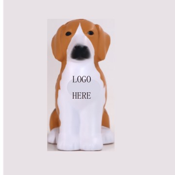 Beagle Dog Shape PU Stress Ball